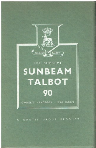 Sunbeam talbot mk1 sports - sunbeam,