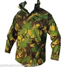 BRITISH ARMY DPM GORETEX JACKET ISSUED WATERPROOF COAT FISHING CAMO CADET 