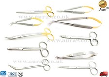 Operating Dissecting Scissors General Purpose Use Scissors Lab Implants Aver UK