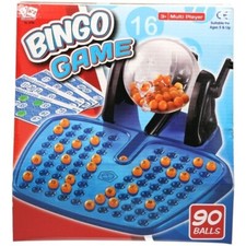 Bingo Lotto Game 5 Years+ 90 Balls and Tray 3+ Multiplayer Game Kids Adult