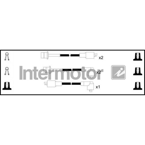 Leads ignition cables kit - leads,