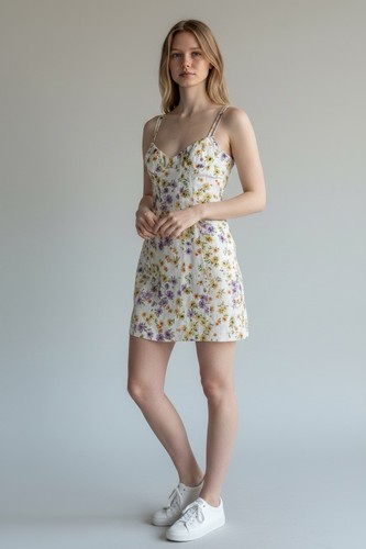 Zara women floral mini - floral, dress