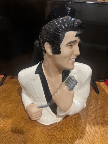Vtg elvis presley clay art - elvis,