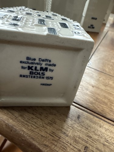 Blue delft klm - delft, porcelain