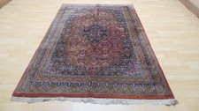Persain Design Oriental Carpet Rug Hand Made Wool Vintage 7ft 3" x 4ft 8"