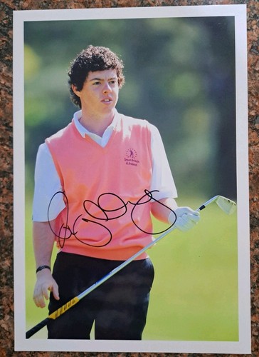 Rory mcilroy signed - rory, 8x12
