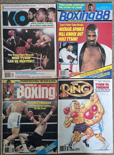 Various boxing magazines 4 - magazines, x