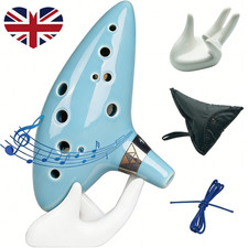 12 Hole Ocarina Ceramic Alto C