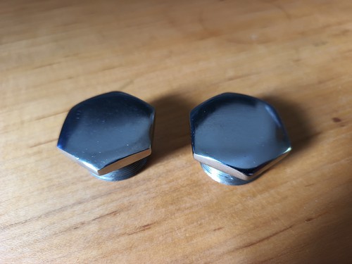 Norton fork top - top, nuts