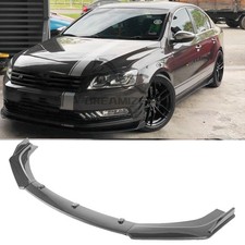 Carbon Fiber Front Bumper Lip Diffuser Splitter Body Kits For VW Passat B6 B7