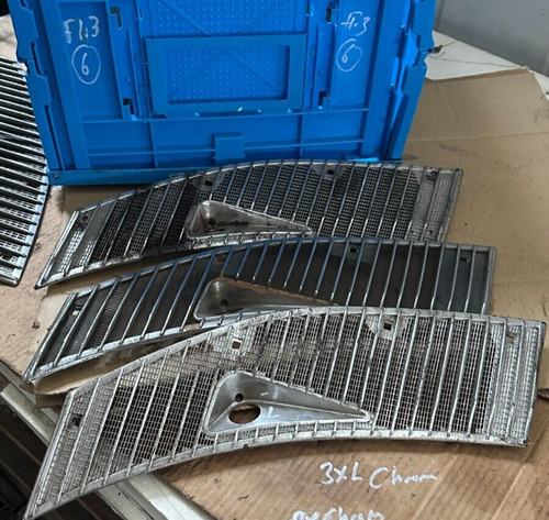 Chrome decorative grille