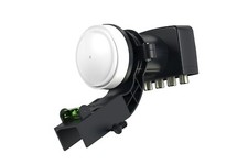 Quad LNB 4 Output Labgear  Universal Satellite for SKY HD Freesat with Bracket