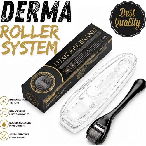 Derma skin roller - derma, titanium