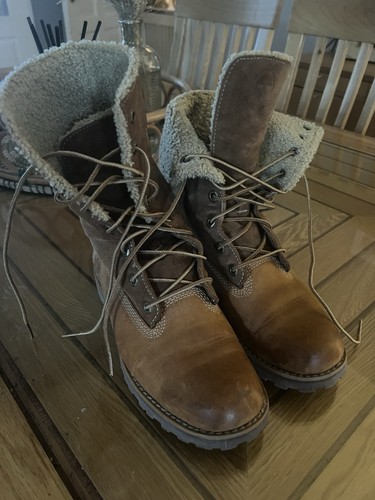 Ladies tan timberland boots - tan,