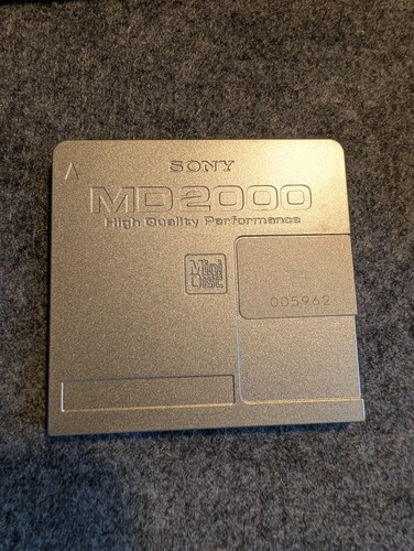 Sony md2000 mins minidisc - sony,