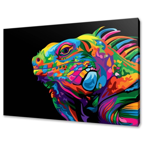 Marine iguana copy canvas - marine,