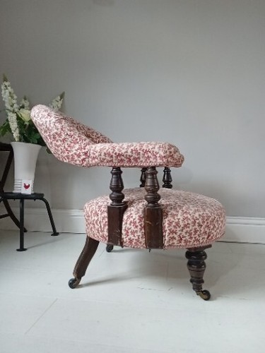 Rare antique armchair library - rare,