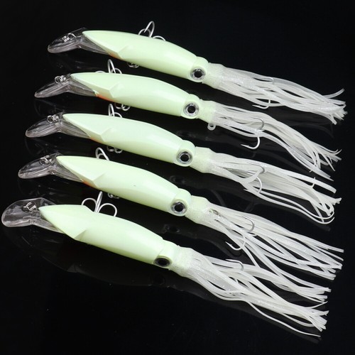 5pcs hard luminous - luminous, fishing