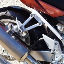 SUZUKI SV650 FAIRIED 2004 ONWARDS REAR HUGGER BLACK