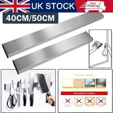 Magnetic Knife Rack Wall Mounted Kitchen Holder Strip Stainless Strong Magnet