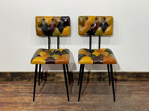 Stunning pair patchwork - pair, of
