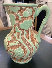 Beswick Jug Art Deco Green