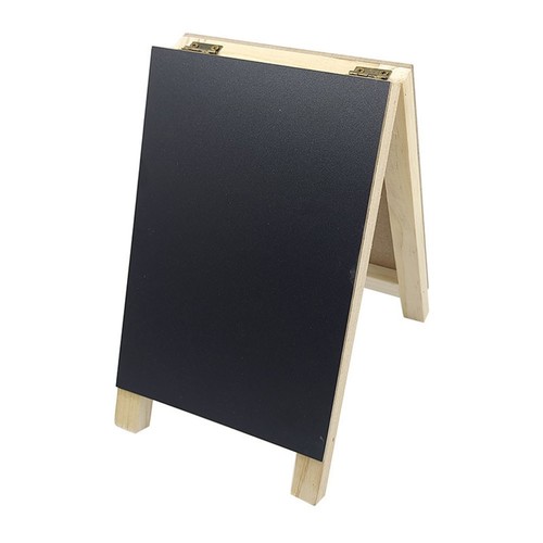Folding black board display - black,