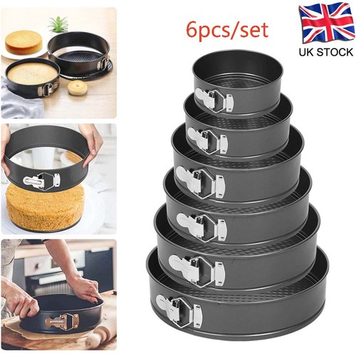 6pcs round non stick - 6pcs, non-stick