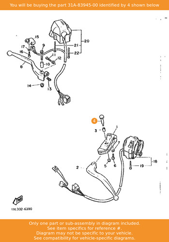 Yamaha bolt lever - bolt,,