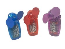 2 x Mini Hand Held Pocket Fan