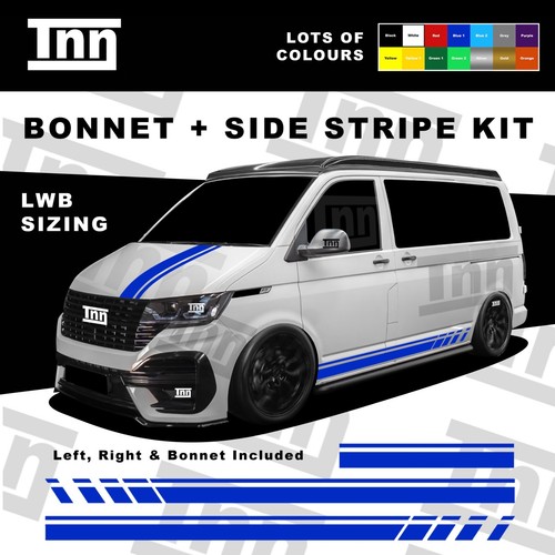 Side stripe bonnet - side,