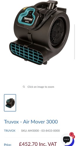 Truvox air mover 3000 am3000 - truvox,