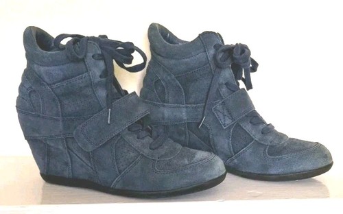 Ash bowie blue suede - ash,