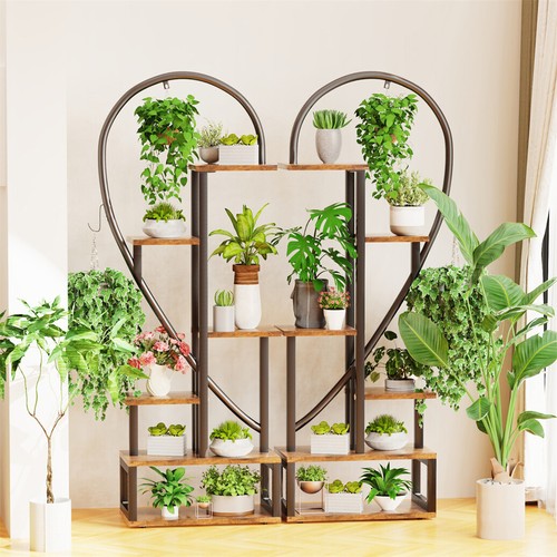 Half heart shaped planter - shaped,