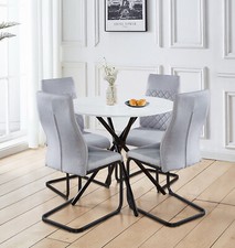 Dining Table Set, Small Round
