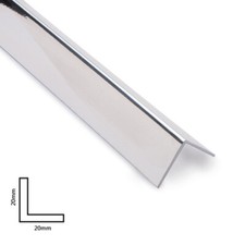 Chrome External Corner Plastic