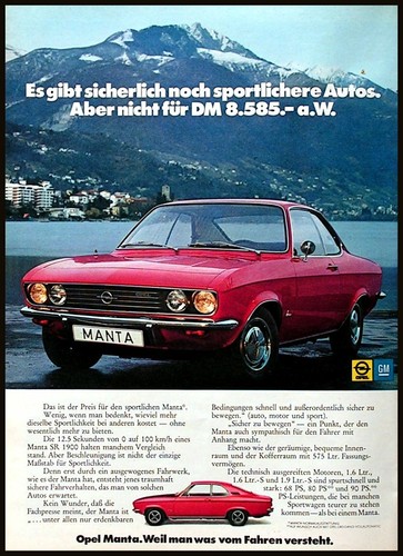 Opel manta original - opel,