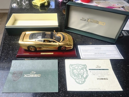 Jaguar xj220 22ct gold - 22ct, plated