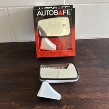 White Drivers Side Door Mirror