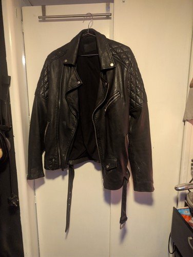 Allsaints boyson leather biker - allsaints,