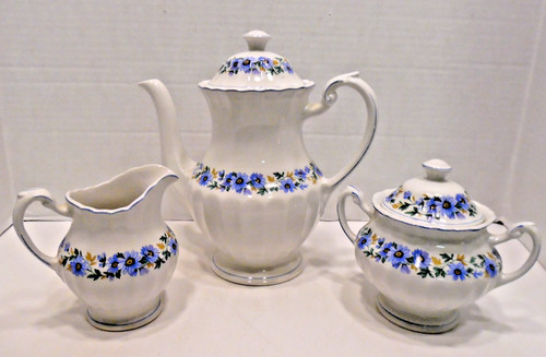 Meakin tea pot set - &,