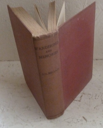 Vintage book 1919 - book, wanderings