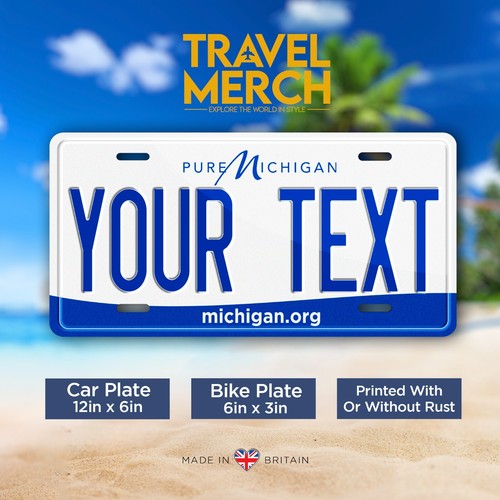 Michigan pure personalised - michigan,