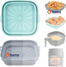 Alyvisun 2 Silicone Pieces for Air Fryer Canvas Air Frying Accessories
