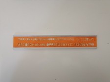 Vintage Rotring lettering and