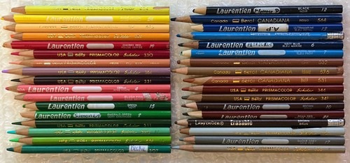 1990s colored pencil crayons - colored,