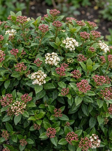 Viburnum tinus hardy - viburnum, tinus.