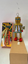vintage Space Robot Tin Wind