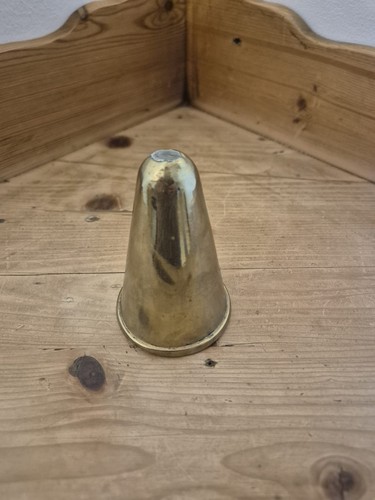 Trench art fuze - cap, ww2