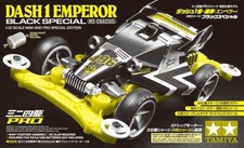 Tamiya 95296 1/32 Mini 4WD Pro Kit MS Chassis JR Dash-1 Emperor Black Edition